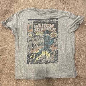 marvel black is panther t shirt vintage style wash